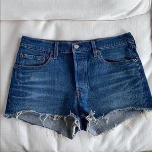 Levi’s 501 Denim 501 Cut Off Shorts